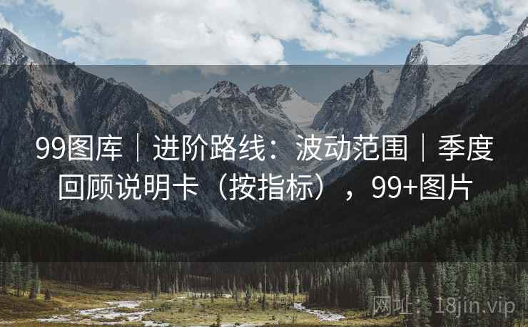 99图库｜进阶路线：波动范围｜季度回顾说明卡（按指标），99+图片  第2张